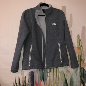 Womens Grey North Face Jacket